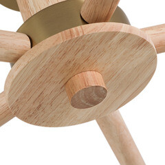 Люстра потолочная Arte Lamp Meleph E27 300 Вт 10 кв.м (A4096PL-5BR) - фото 5