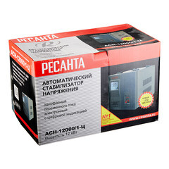 Стабилизатор напряжения Ресанта АСН-12000/1-Ц однофазный 220 В 12 кВт переносной - фото 2