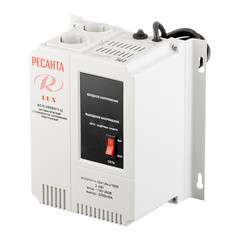 Изображение товара Стабилизатор напряжения Ресанта АСН-2000 Н/1-Ц Lux однофазный 220 В 2 кВт навесной