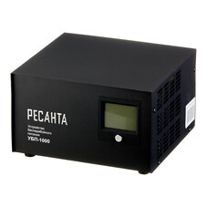 Источник бесперебойного питания без АКБ Ресанта УБП-1000 однофазный 220 В 0,67 кВт переносной