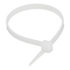Стяжка кабельная КМ 150х3,6 мм нейлоновая белая (100 шт.) (ЦБ-00020778) - фото 3