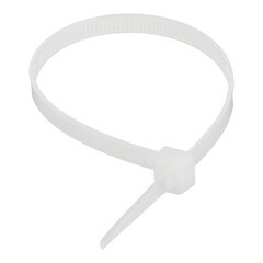 Стяжка кабельная КМ 200х4,8 мм нейлоновая белая (100 шт.) (ЦБ-00020782) - фото 3