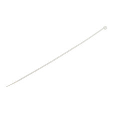 Стяжка кабельная КМ 300х4,8 мм нейлоновая белая (100 шт.) (ЦБ-00020784)