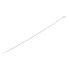 Изображение товара Стяжка кабельная КМ 300х4,8 мм нейлоновая белая (100 шт.) (ЦБ-00020784)
