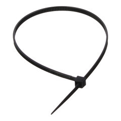 Стяжка кабельная КМ 200х2,5 мм нейлоновая черная (100 шт.) (ЦБ-00020787) - фото 3