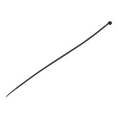 Стяжка кабельная КМ 250х3,6 мм нейлоновая черная (100 шт.) (ЦБ-00020790) - фото 1