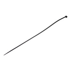 Стяжка кабельная КМ 350х4,8 мм нейлоновая черная (100 шт.) (ЦБ-00020795) - фото 1