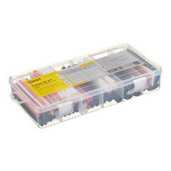 Трубка термоусадочная КВТ ТТК 3/1-15/5 мм 100 мм 3 цвета (106 шт.) (10 м) - фото 3