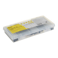 Трубка термоусадочная КВТ ТТК 3/1-12/4 мм 100 мм 2 цвета (103 шт.) (10 м) - фото 3