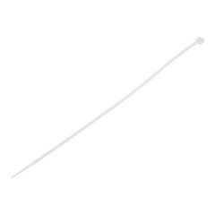 Стяжка кабельная Systeme Electric MultiSet 300х4,8 мм нейлоновая белая (100 шт.) (IMT30048W) - фото 1