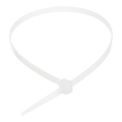 Стяжка кабельная Systeme Electric MultiSet 300х4,8 мм нейлоновая белая (100 шт.) (IMT30048W) - фото 3