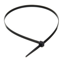 Стяжка кабельная Systeme Electric MultiSet 370х4,8 мм нейлоновая черная (100 шт.) (IMT37048B) - фото 3