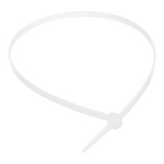 Стяжка кабельная Systeme Electric MultiSet 370х4,8 мм нейлоновая белая (100 шт.) (IMT37048W) - фото 3