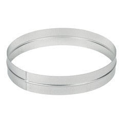 Соединитель для круглых воздуховодов d400 мм оцинкованный - фото 1