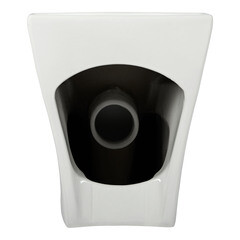 Унитаз-компакт Lavelly Pable безободковый с горизонтальным выпуском с сиденьем дюропласт микролифт белый (1039462) - фото 11