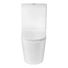 Унитаз-компакт Lavelly Breez безободковый с горизонтальным выпуском с сиденьем дюропласт микролифт белый (1039463) - фото 9