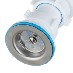 Сифон для раковины и мойки АНИ пласт 1 1/2х40 мм с выпуском d70 мм с соединением 40/50 мм (A0115) - фото 4