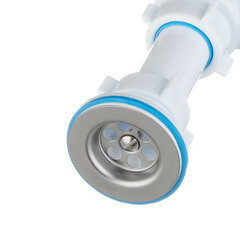 Сифон для раковины АНИ пласт 1 1/4х40 мм с выпуском d65 мм с соединением 40/50 мм (C1015) - фото 4