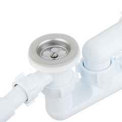 Сифон для ванны АНИ пласт 1 1/2х40 мм регулируемый слив d50 мм с выпуском d70 мм с соединением 40/50 мм (E255) - фото 3