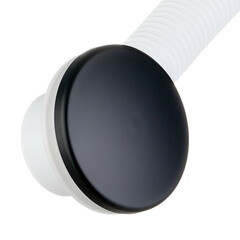 Сифон для ванны АНИ пласт 1 1/2х40 мм регулируемый слив d50 мм автомат с выпуском клик-клак с соединением 40/50 мм (EC255BL) - фото 4