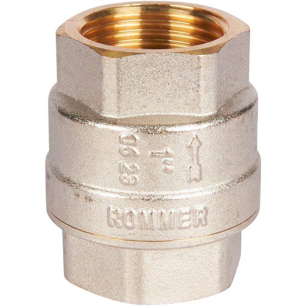 Клапан обратный Rommer 1 ВР(г) х 1 ВР(г) (RVC-0002-000025)