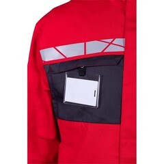 Куртка рабочая ГК Спецобъединение Стронг 52-54 рост 170-176 см красная/серая - фото 6