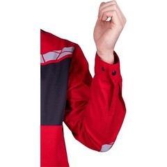 Куртка рабочая ГК Спецобъединение Стронг 52-54 рост 170-176 см красная/серая - фото 15