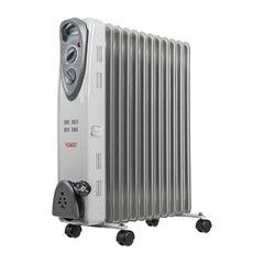 Обогреватель масляный Ресанта ОМ-12Н 2500 Вт 11 секций (67/3/9) - фото 1