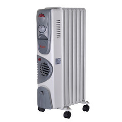 Изображение товара Обогреватель масляный Ресанта ОМ-7НВ 1900 Вт 7 секций с вентилятором (67/3/10)