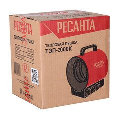 Пушка тепловая электрическая 2 кВт Ресанта ТЭП-2000К прямого нагрева (67/1/7) - фото 12
