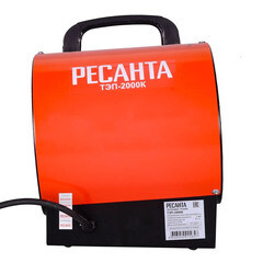 Пушка тепловая электрическая 2 кВт Ресанта ТЭП-2000К прямого нагрева (67/1/7) - фото 9