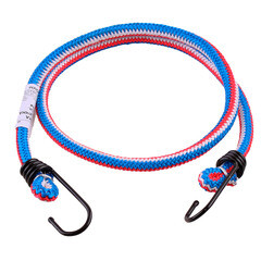 Изображение товара Веревка эластичная d7 мм 0,8 м с металлическими крюками