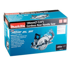 Пила дисковая аккумуляторная Makita XGT RS001GZ 40 В d185 мм без АКБ и ЗУ - фото 3