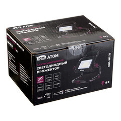 Прожектор светодиодный аккумуляторный КМ АТОМ 18 В 35 Вт без АКБ и ЗУ (CWL-181/35) - фото 3