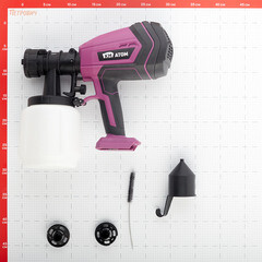 Краскопульт аккумуляторный КМ АТОМ 18 В 1 л без АКБ и ЗУ (CSG-181) - фото 2