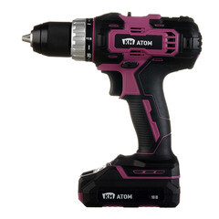 Дрель-шуруповерт аккумуляторная КМ АТОМ 18 В 2 Ач Li-Ion с АКБ и ЗУ (CD-181/1 KIT) - фото 4