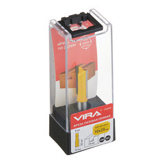 Фреза пазовая прямая Vira (553300) по дереву d10х25 мм - фото 3