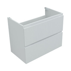 Тумба под раковину Акванет Джейн 80 см подвесная белая матовая (00335424) - фото 3