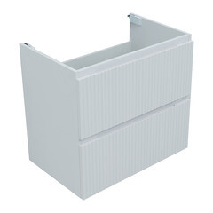 Тумба под раковину Акванет Джейн 70 см подвесная белая матовая (00335423) - фото 3