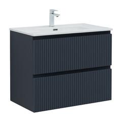 Тумба под раковину Акванет Джейн 80 см подвесная маренго (00335429) - фото 1