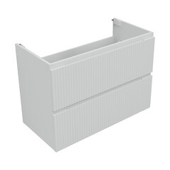 Тумба под раковину Акванет Джейн 90 см подвесная белая матовая (00335425) - фото 3