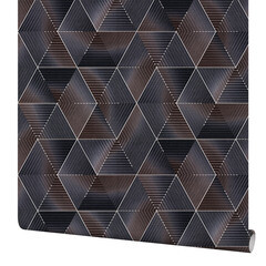 Обои компакт-винил на флизелиновой основе Palitra Home Wood Line HC72259-46 (1,06х10,05 м) - фото 3