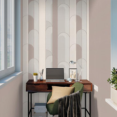 Обои компакт-винил на флизелиновой основе Palitra Trend Archway TC72250-28 (1,06х10,05 м) - фото 4