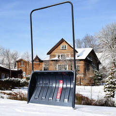 Скрепер Инструм-Агро Пилатус полипропилен с металлической ручкой 700х465 мм (100318) - фото 2