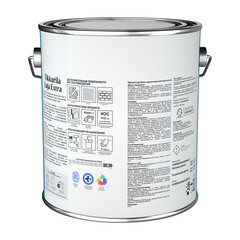 Краска моющаяся Tikkurila/Tikkivala Luja Extra полуматовая база А белая 2,7 л - фото 2