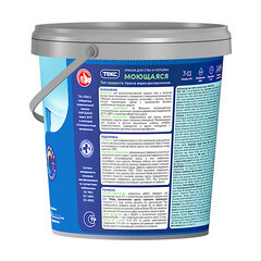 Краска моющаяся Текс Профи база А белая 0,9 л - фото 2