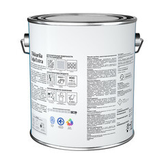 Краска моющаяся Tikkurila/Tikkivala Luja Extra полуматовая база С бесцветная 2,7 л - фото 2