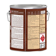 Антисептик Текс Bioteks 2-в-1 декоративный для дерева сосна 2,7 л - фото 2