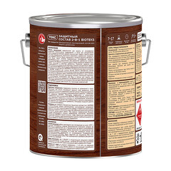 Антисептик Текс Bioteks 2-в-1 декоративный для дерева тик 2,7 л - фото 3