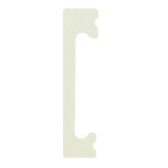 Плинтус экополимер Winart Pro Quadratum 65х16х2000 мм белый матовый (90.65.001.001) - фото 5